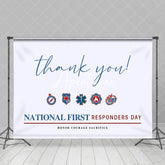 Aperturee - Thank You National First Responders Day Backdrop
